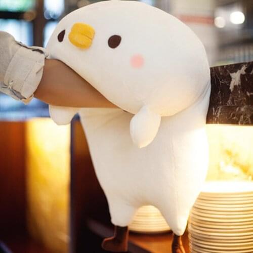 Plush Stuffed Animals Chicken Doll Autism Touch Toys Kawaii Pillows Soft CushionBirds Kid Car Sofa Home Decor Attempt Antistress