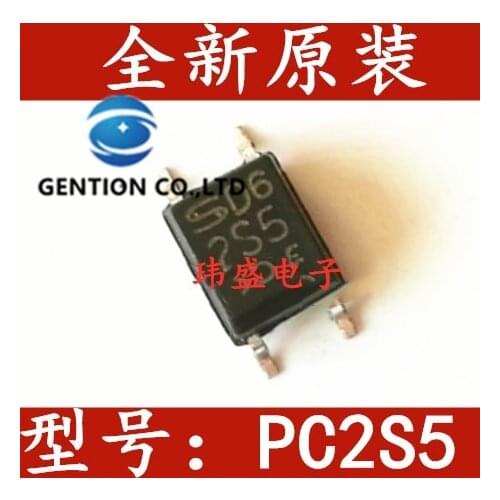 10PCS PC2S5 2S5 light coupling silk-screen SOP4 in stock 100% new and original