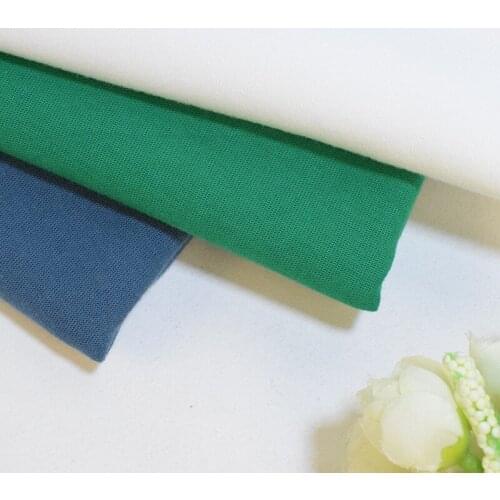 100%Cotton Single Jersey cloth Knitted Fabric T-shirt Pajamas DIY Clothing fabric Needlework Handmade quilting sewing patchwork