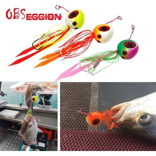 Inchiku 100g 120g 150g 200g Skirts Hard Metal jig head red snapper skirts ties Fast jigging fishing lure Tai Kabura Slider