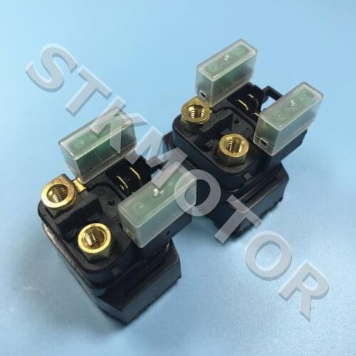 2PCS Motorcycle Starter Relay Solenoid For Yamaha YFZ450 YFZ 450 2004 2005 2006 2007 2008