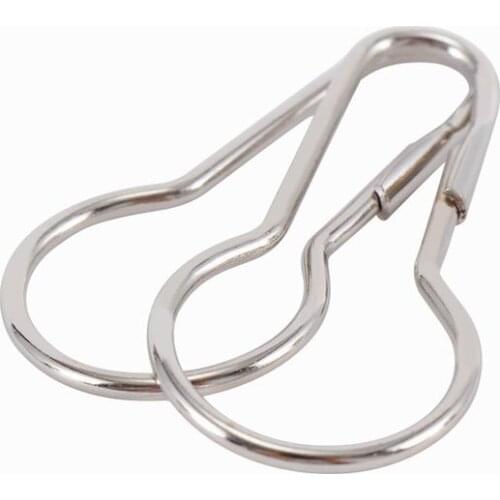 2000pcs Fast Shipping Chrome Plated Shower Bath Bathroom Curtain Rings Clip Easy Glide Hooks
