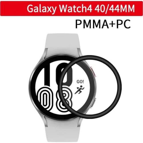 3pcs Screen Protective Film for Galaxy Watch4 40mm 44mm / Watch 4 Classic 42mm 46mm Full Coverage Composite Material Protector