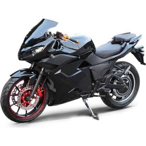 5000w High Speed Racing Electric Motorcycle for Adult with led light