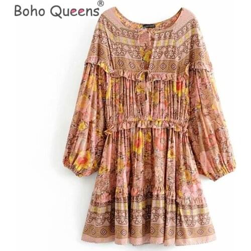 Женские летние платья BOHO QUEENS China At AliExpress