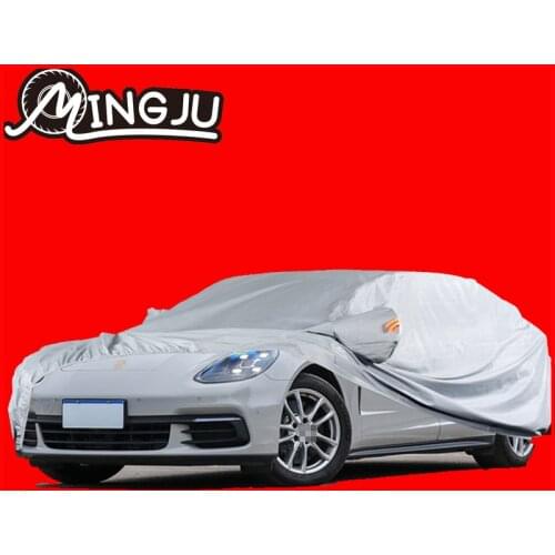 Cawanerl Full Car Cover SUV Anti UV Rain Sun Snow Frost Oxford cloth Cover Sunshade Dustproof For Porsche Panamera Accessories