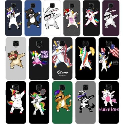 54 Pandas Unicorn fundas Capinha Etui gift Soft Silicone Tpu Cover phone Case for Xiaomi Redmi 9 9A Note 9 9 Pro MI 9 SE Lite
