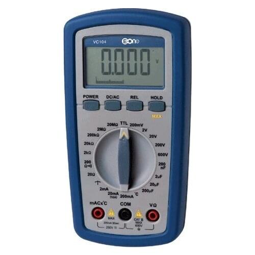 100% Digital Multimeter VC104 All Ranges Protection High Accuracy Self-Restoring Digital Multimeter