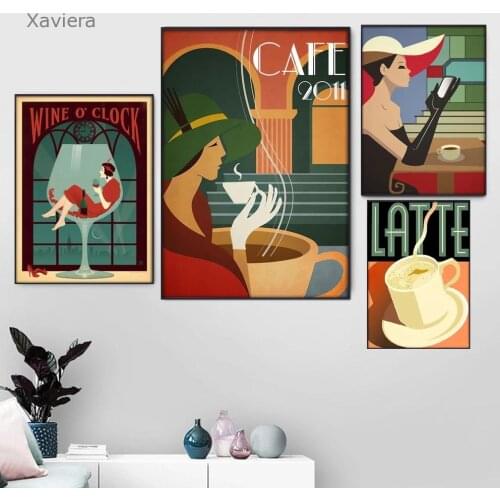 Home Decor Beautiful Lady Retro Art Poster Fashion Female Model Print Canvas Painting Modern Nordic Living Room Modular Picture