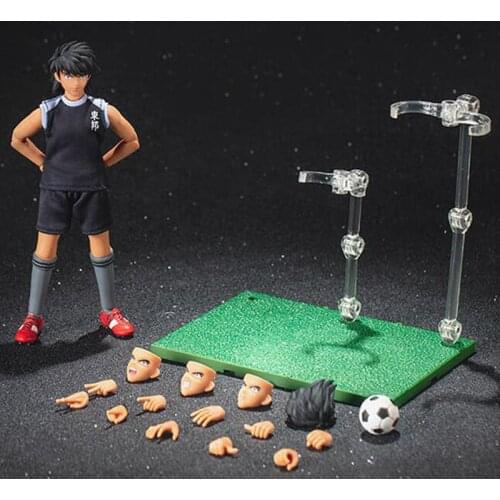 DM Captain Tsubasa Ozora Tsubasa Action Figure Model SHF PVC Anime Toys Figures Fans Dasin Model 942 Toy 15cm