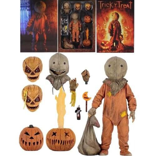 NECA Figure Trick R Treat Figure Classic Film Movie Trick R Treat Action Figures Model Toy Doll Halloween Gift