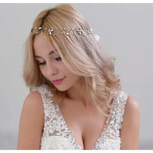 ZMHP11-S Wedding Hair Jewelry Bridal Hair Tiara Wedding Hair Accessories Bridal Hair Vine Wedding Headband Bride Headpiece
