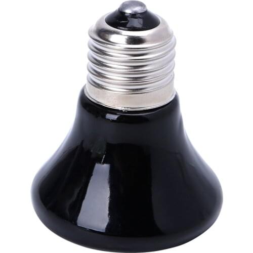25/50/75/100W Pet Reptile Breeding Ceramic Emitter Heated Heater Light Lamp Bulb Drop ship