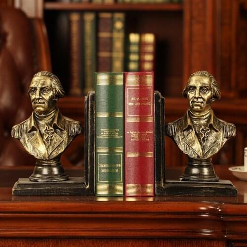 Creative explosion models Lucky feng shui ornaments modern home bookend resin resin ornaments creative home gifts