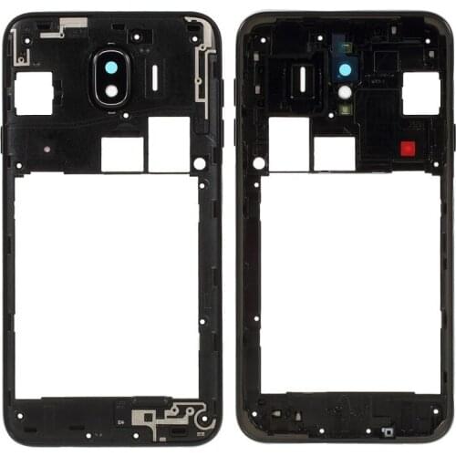 OEM Rear Back Housing Frame Plate Replacement For Samsung Galaxy J4 2018 SM-J400 Black Gold Color