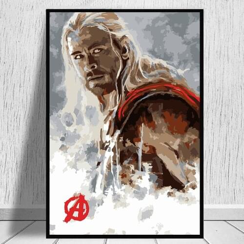 Disney Marvel Superhero Canvas Paintings Posters and Prints on The Wall Art Pictures for living room Home Decoration frameless