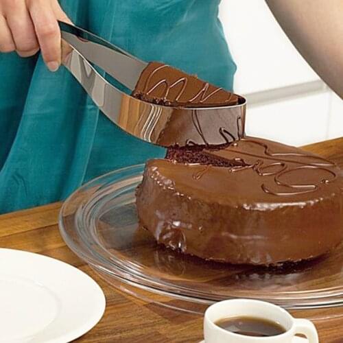 Cake Slicer Cake Cutter Stainless Steel Pie Fondant for Cheese Knife Slicer Dessert Pastry Kitchen Safety Durable Baking Tools