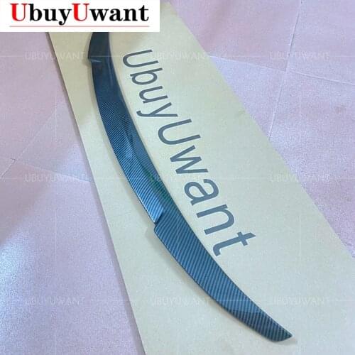 UBUYUWANT For Audi A3 2020 2021 M4 STYLE Car Styling Exterior High Qulity ABS Plastic Unpainted Primer Rear Wing Spoiler Cover