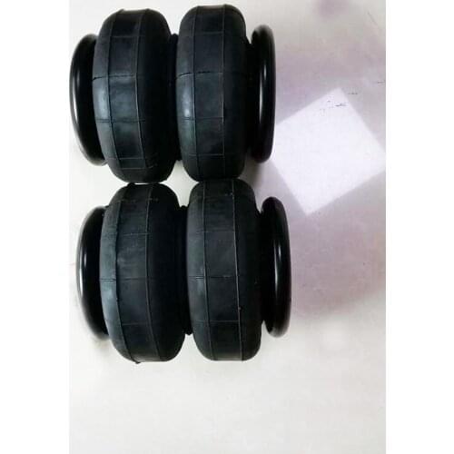 2 pcs truck rubber air spring air pillows rubber sleeves Dia meter 200mm 2 Convoluted Max dia meter 250mm 7 bar can load 1200kgs