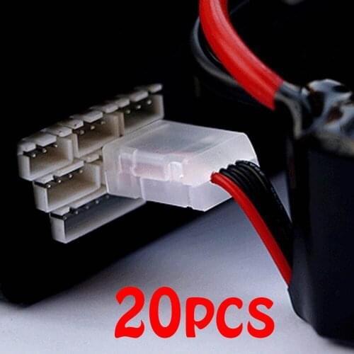 20pcs AB Clip Li-ion Lipo Balance Plug Connector Protective Case for 2S 3S 4S 5S 6S