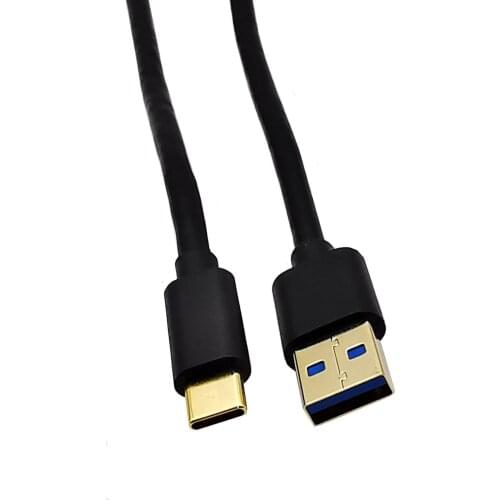Gold Plated USB 3.0 Super Speed 5Gbps Type A Male to USB 3.1 Type C Male Cable Cord For Tablets Laptop Phones 0.5m/1m/1.8m