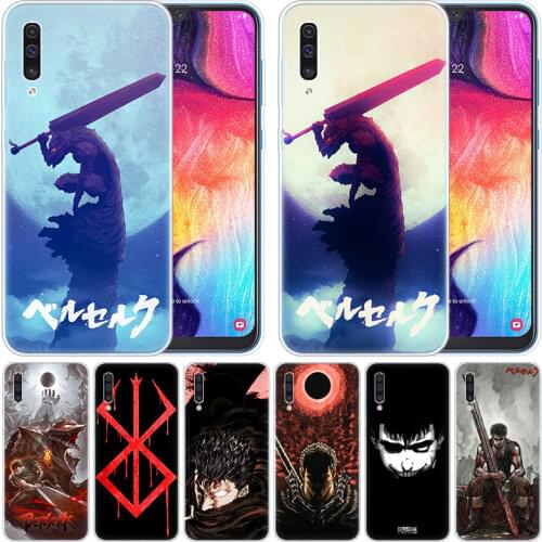 Luxury Soft Silicone Case Anime Berserk Guts for Samsung Galaxy A50 A70 A80 A40 A30 A20 A10 A20E A2 CORE A9 A8 A7 A6 Plus 2018