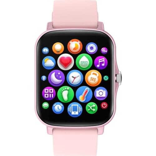 Y22 New Men Smart Watch Women 1.72 inch Waterproof Fitness Bracelet Heart Rate Sleep Monitor Smartwatch for Android iOS phone