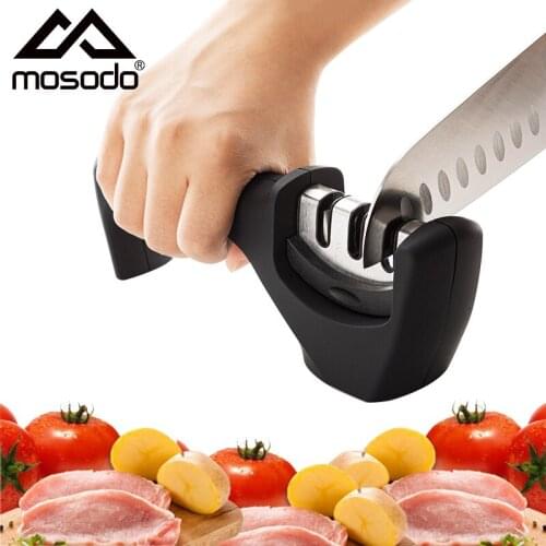 Knife Sharpener Tool 3 Stages Professional Kitchen Sharpening Stone Household Diamond Tungsten Steel Grindstone Knife Whetstone