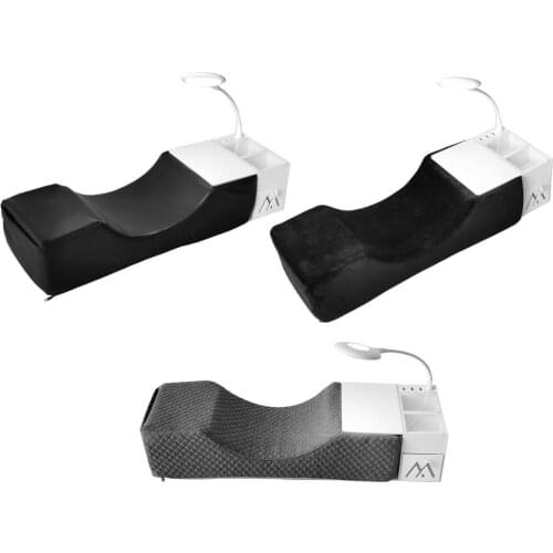 Lash Pillow Neck Support Eyelash Pillow Soft Grafting Eyelashes Memory Foam Eyelash Extension Pillow Makeup Salon