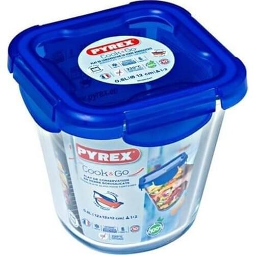 Pyrex 289 Pg00/7046 Long Storage Container With Lid 0,8 L