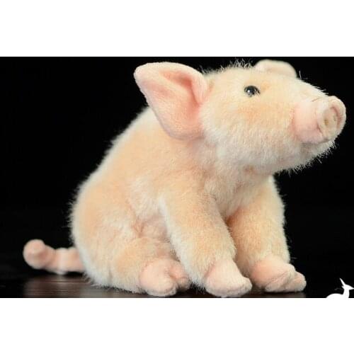 Lifelike toy pig plush toy about 20cm soft doll baby toy Christmas gift h1648