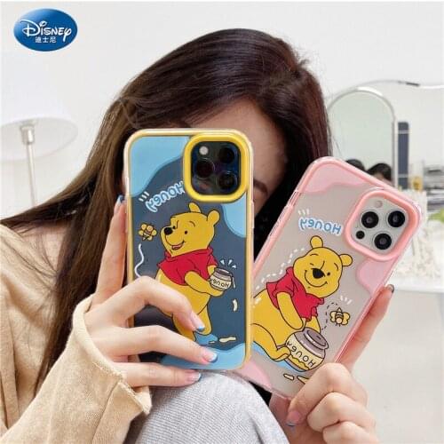 Disney Strawberry Bear Pro for iPhone12 Phone Case X/Xr for Iphone11 Female 7/8Plus Silicone Promax zz0801-1