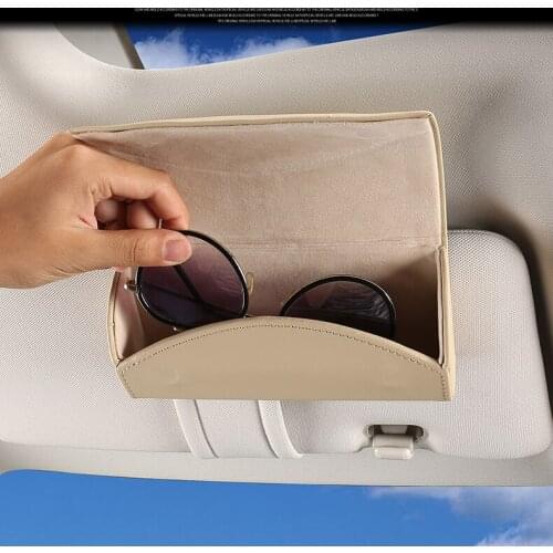 For Toyota RAV4 2020 Special Car Glasses Case Sun Visor Glasses Clip Car Accessories 1PC