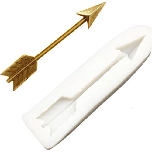 Arrow Silicone Mold Sugarcraft Chocolate Cupcake Baking Mold Fondant Cake Decorating Tools