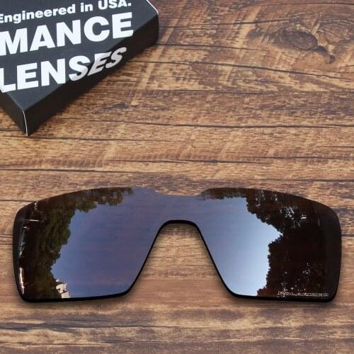 ToughAsNails Resist Seawater Corrosion Polarized Replacement Lenses for Oakley Probation Sunglasses Brown (Lens Only)