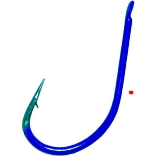 Three Hook Red Nickel Color Fishhook 2/4/8/10# Fishing Hook High Carbon Steel Treble Hooks Fishing tackle