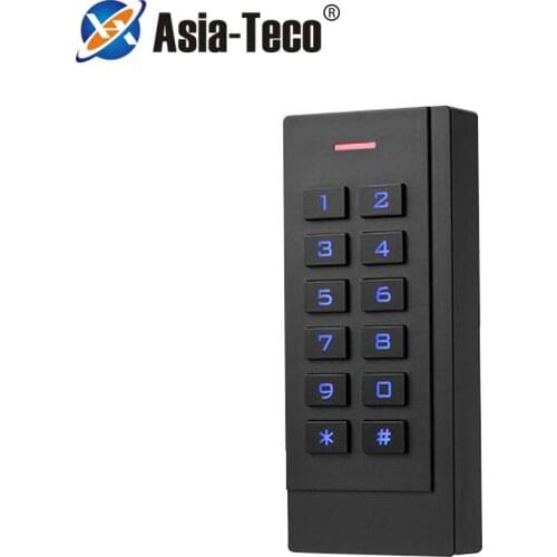 Waterproof Dual-frequency support 125KHZ RFID+13.56MHZ IC Card Keypad Standalone Access Controller WG26 out/in Door Lock System