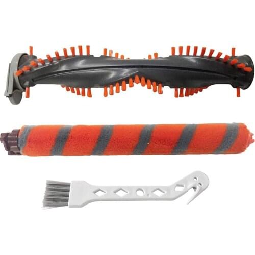 Tufting Roller Brush And Soft Hair Roller Brush Fit For Shark Duoclean NV800 Series Vacuum Cleaner, 1 Set