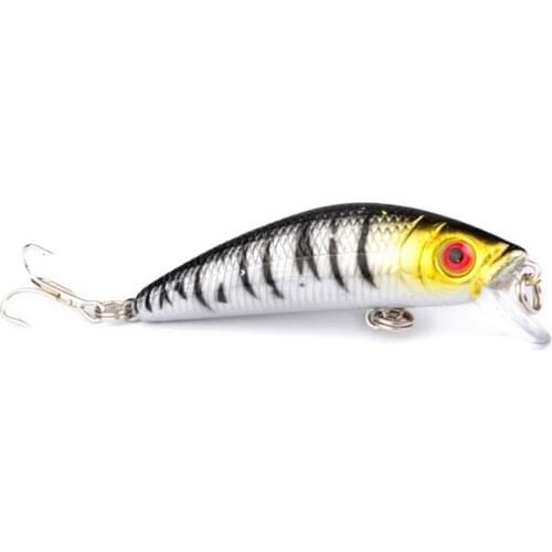1pcs 6cm 8g wobblers black minnow carp Fishing Lure jerkbait wobbler artificial bait For fishing crankbait swimbait hard lure