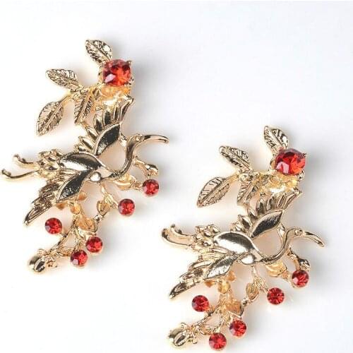 10 PCS 32*48 mm Alloy Material With Rhinestone Hair Accessories Hair Sticks Parts DIY Handmade Jewelry Making