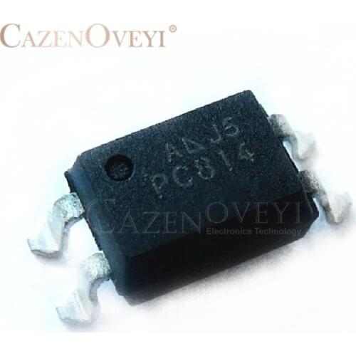 10pcs/lot FOD814 PC814 EL814 LTV-814 FOD814 PC814A SOP-4 SMD opto-isolator transistor Photovoltaic Output In Stock