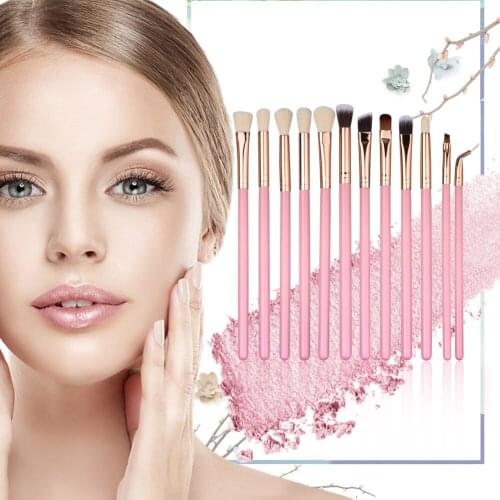 12pcs Makeup Brush Set Cosmetict Makeup For Face Make Up Tools Women Beauty Professional Foundation Blush Eyeshadow Consealer