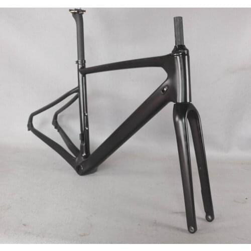 2021cable Carbon Fiber Gravel Bike Frame GR042 Bicycle gravel frame factory deirect sale