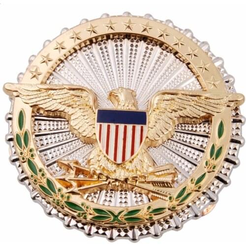 US MILITARY OFFICE OF THE SECRETARY OF DEFENSE IDENTIFICATION METAL BADGE