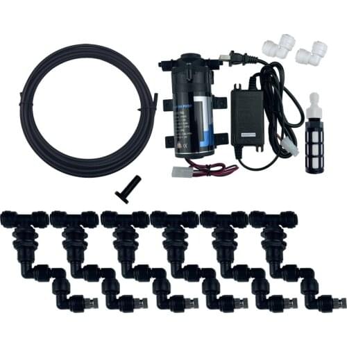 Silent Self-Priming Booster Pump 24V+ Reptile Spray System Reptile Pet Feeding Misting System Rainforest Tank Landscaping