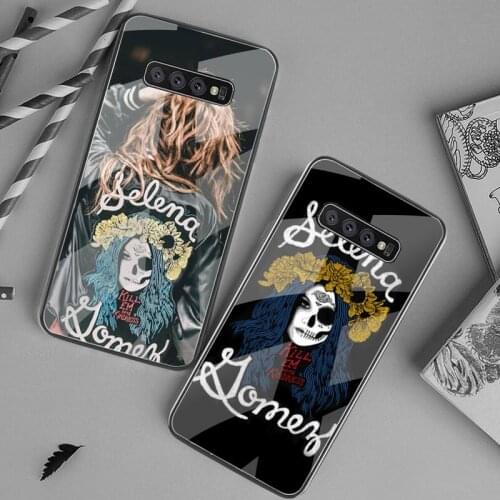 Selena Gomez latest album feel me Phone Case Tempered Glass For Samsung S20 Plus S7 S8 S9 S10 Plus Note 8 9 10 Plus