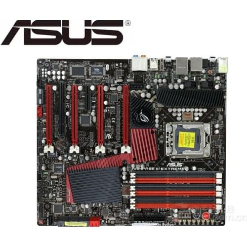 For ASUS Rampage III Extreme original motherboard DDR3 LGA 1366 24GB X58 used Desktop motherborad mainboard