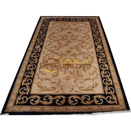 Palace French French antique high density baroque soft clothing luxury American carpet pure wool Exhibition Hall