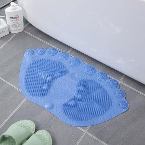 Bathroom Massage Mat Tapete Banheiro Ultra-thin Tappeto Bagno Shower Mat Carpet Water-proof PVC