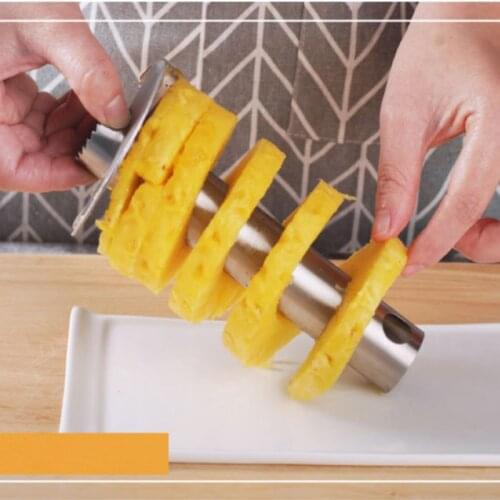 Stainless Steel blade 360 Corer Ring Blades Magic Trio Peeler Pineapple Peeler Pineapple Cutter Pineapple Slicer ananas cutter